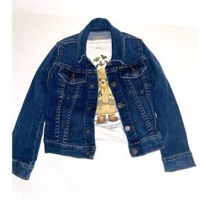 REPOSH Toddler's Ralph Laruen Blue Jean Jacket and T-shirt sz. 4T/2T